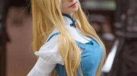 《少女前线》CZ52琉璃唐cosplay-绝对领域