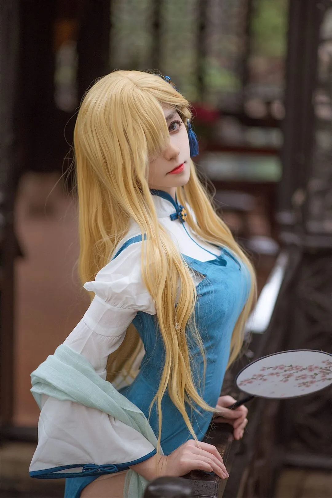 《少女前线》CZ52琉璃唐cosplay-绝对领域