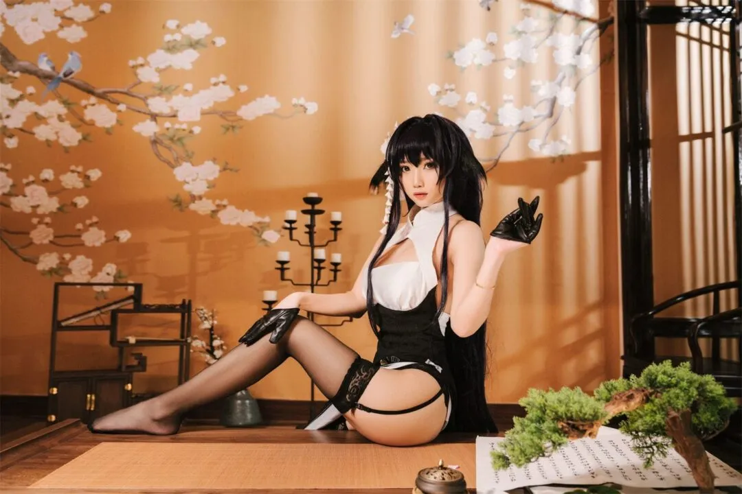 碧蓝航线 吾妻4cosplay-12