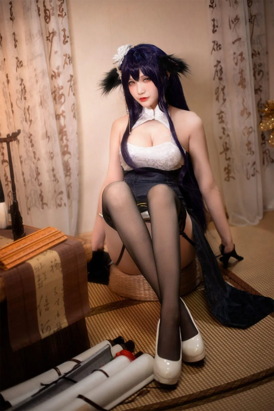 碧蓝航线 吾妻3cosplay-绝对领域