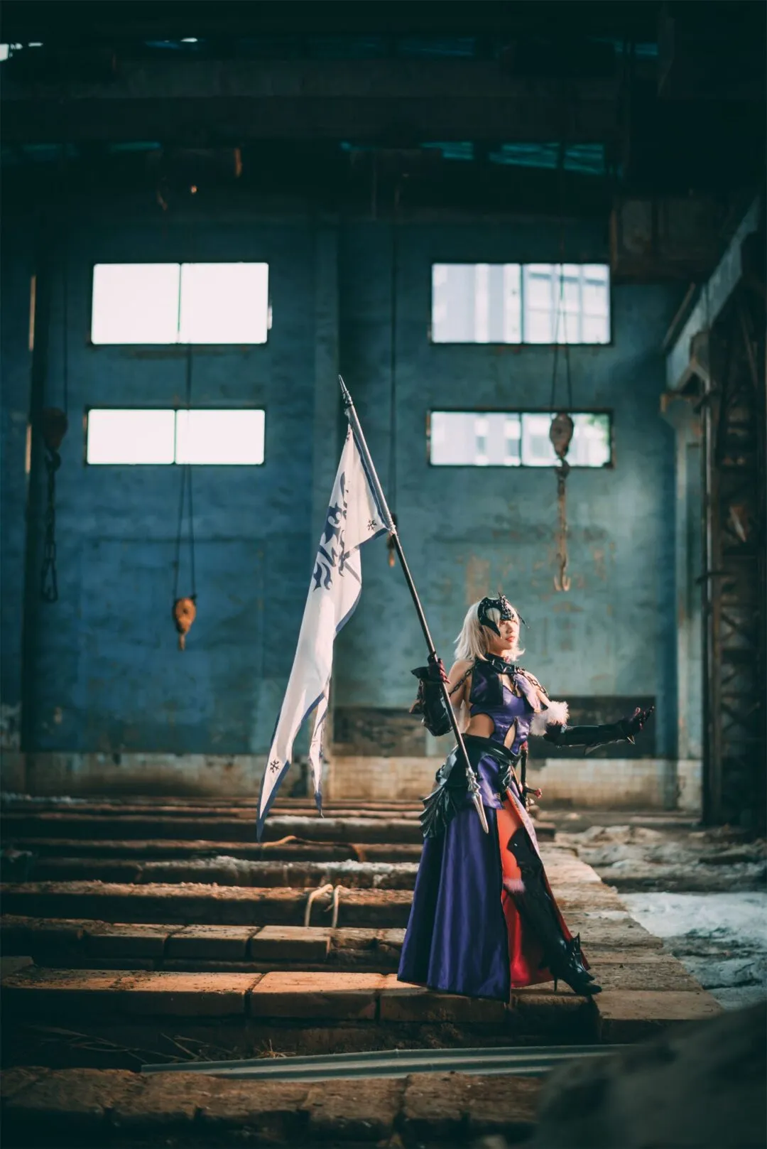 FGO 黑贞德4cosplay-绝对领域