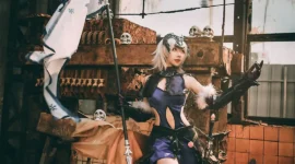 FGO 黑贞德4cosplay-绝对领域