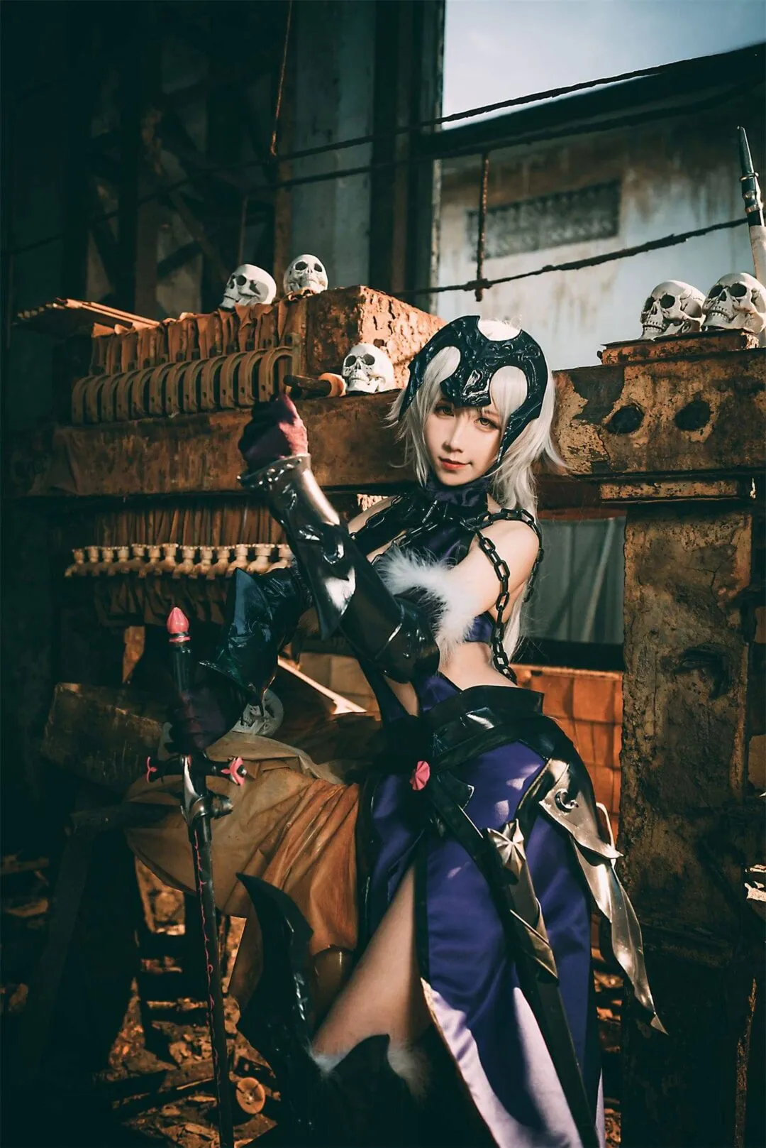 FGO 黑贞德4cosplay-5