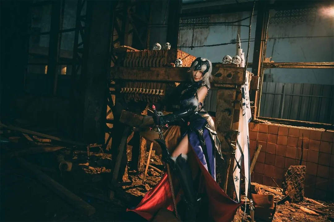 FGO 黑贞德4cosplay-6