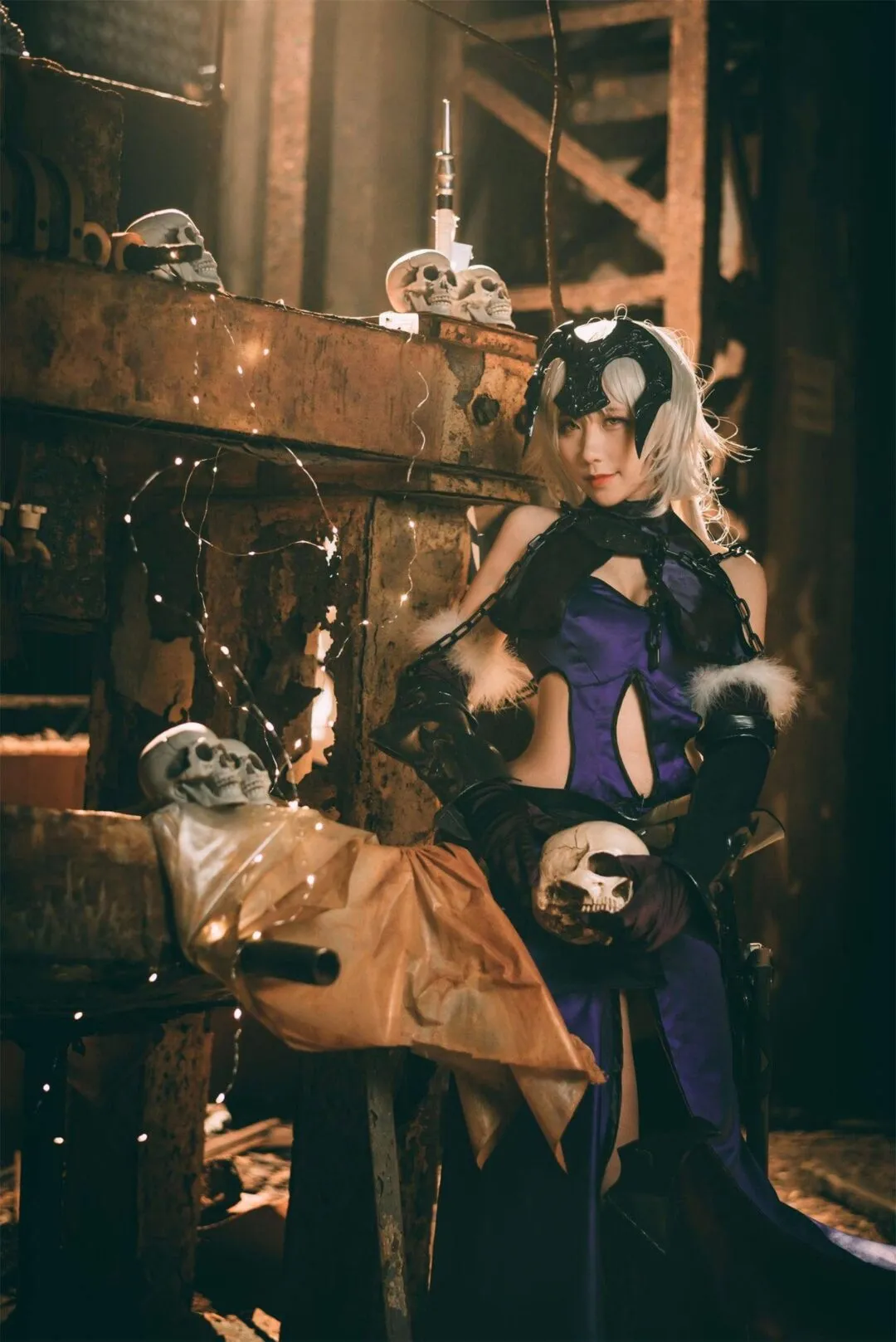 FGO 黑贞德4cosplay-9