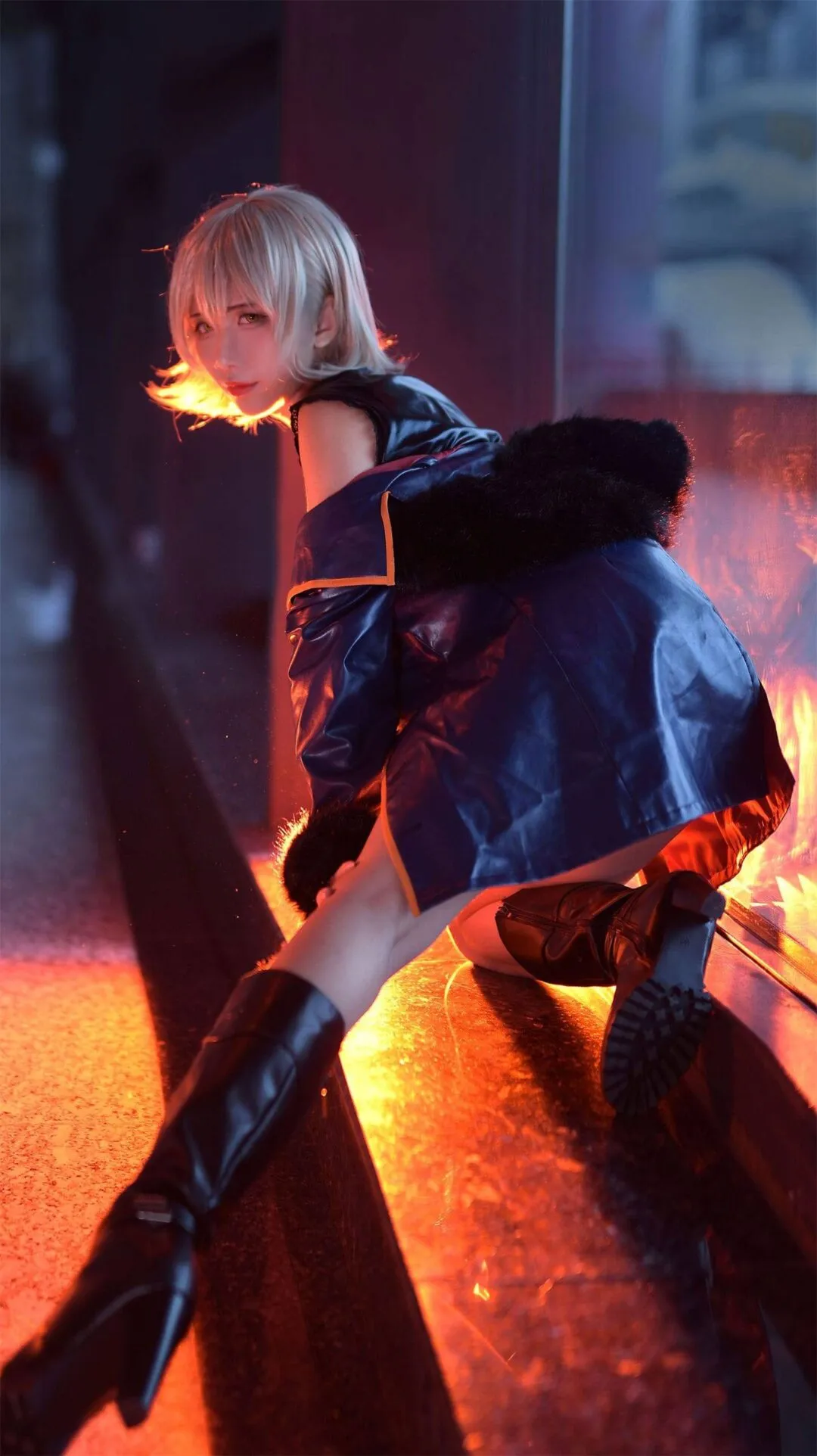 FGO 黑贞德4cosplay-16