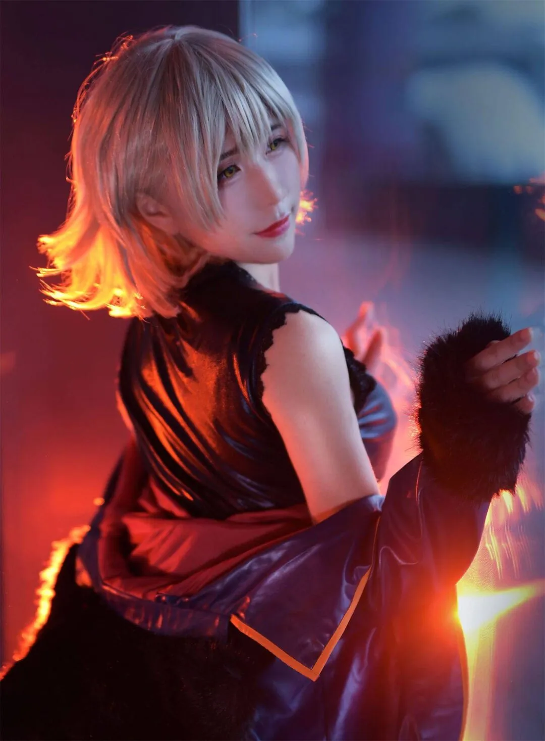FGO 黑贞德4cosplay-17