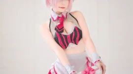 玛修情人节女仆cosplay-绝对领域