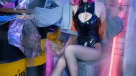 性感长腿露娜cosplay-绝对领域