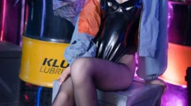 性感长腿露娜cosplay-绝对领域