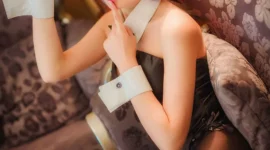 蕾姆兔女郎cosplay-绝对领域