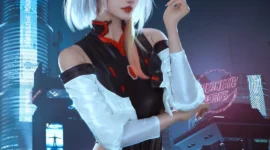 赛博朋克2077边缘行者Lucy cos-绝对领域