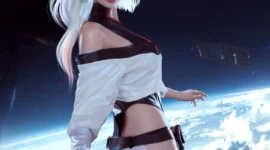 赛博朋克2077边缘行者Lucy cos-绝对领域