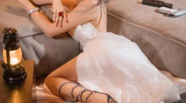 《无期迷途》兰利夜宴来客cosplay-绝对领域