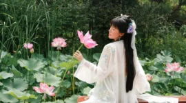 【汉服私影】 《采莲曲》-绝对领域