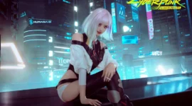 赛博朋克2077边缘行者Lucy cos-绝对领域