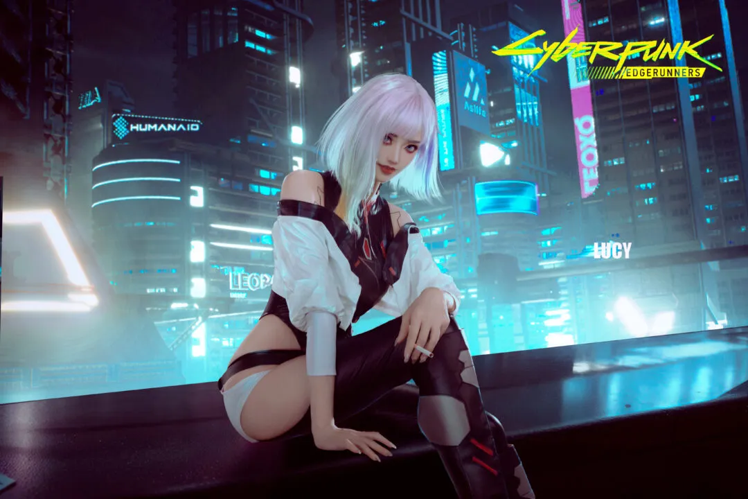 赛博朋克2077边缘行者Lucy cos-绝对领域
