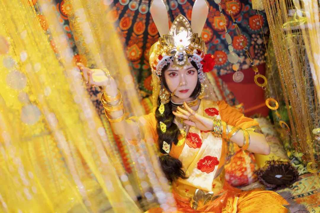 《王者荣耀》公孙离cosplay-绝对领域