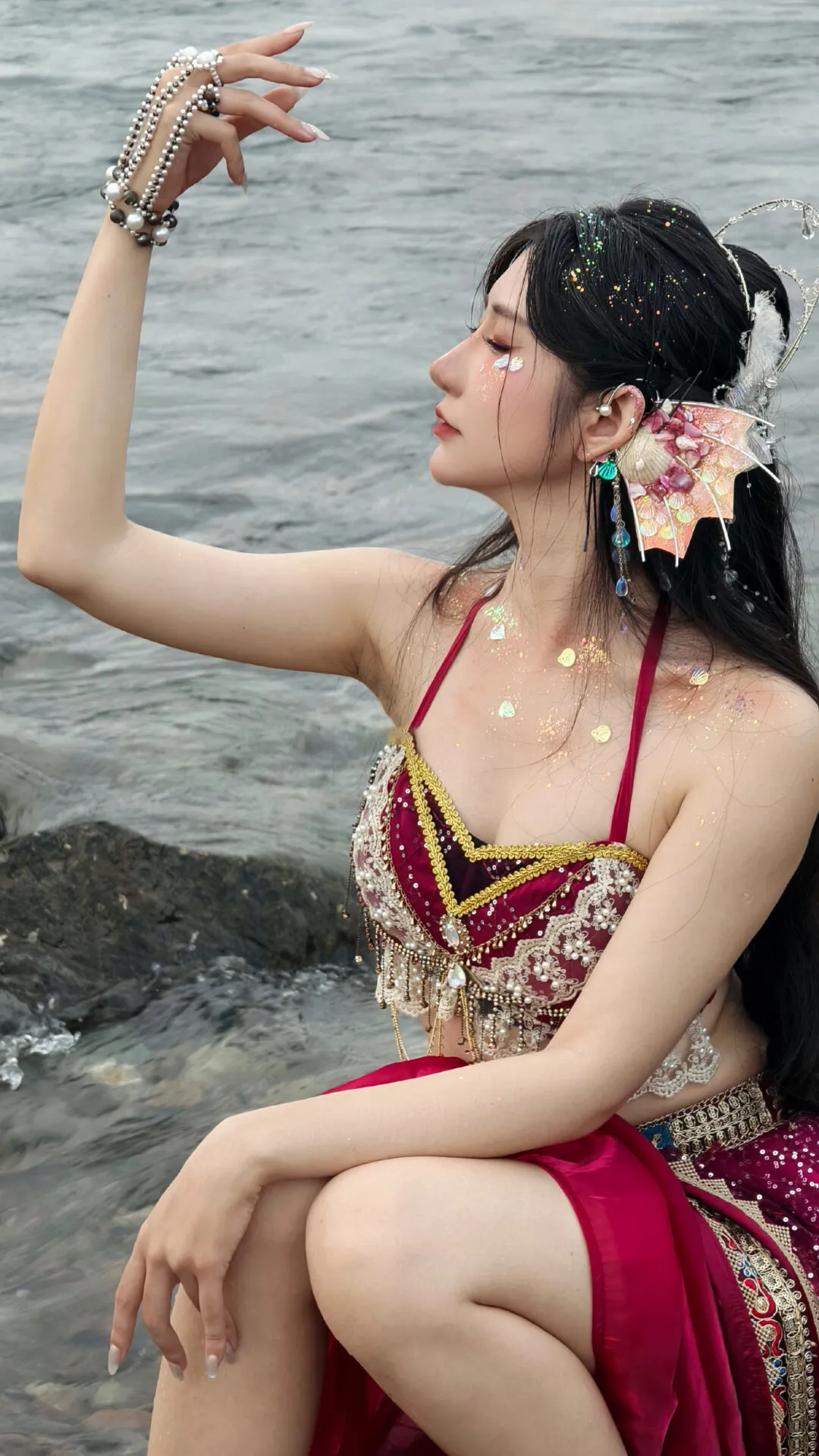 《人鱼公主》美人鱼cosplay-绝对领域