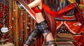 《原神》迪希雅cosplay-绝对领域