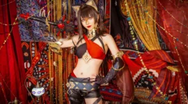 《原神》迪希雅cosplay-绝对领域