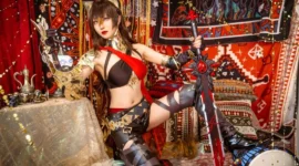 《原神》迪希雅cosplay-绝对领域