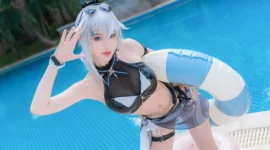 《深空之眼 》国常立 泳装cosplay-绝对领域