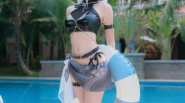 《深空之眼 》国常立 泳装cosplay-绝对领域