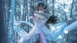 《永劫无间》顾清寒cosplay-绝对领域
