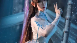 《永劫无间》顾清寒cosplay-绝对领域
