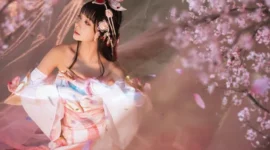 《王者荣耀》甄姬游园惊梦cosplay-绝对领域