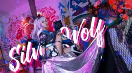 《崩坏：星穹铁道》银狼cosplay-绝对领域
