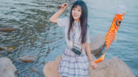 jk私影,文艺清新少女-绝对领域