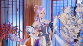 《崩坏：星穹铁道》符玄cosplay-绝对领域