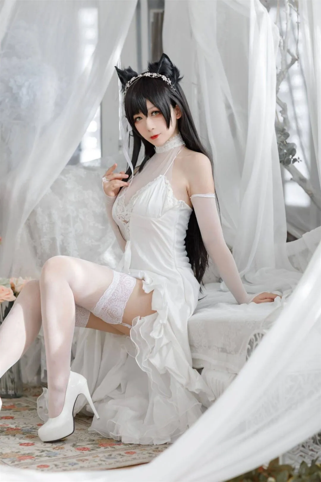 碧蓝航线 爱宕5cosplay-绝对领域