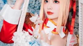 《FGO》尼禄女仆 cosplay-绝对领域