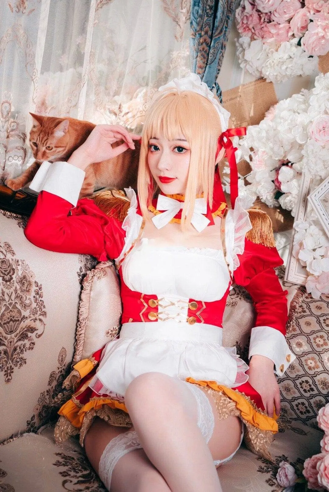 《FGO》尼禄女仆 cosplay-6