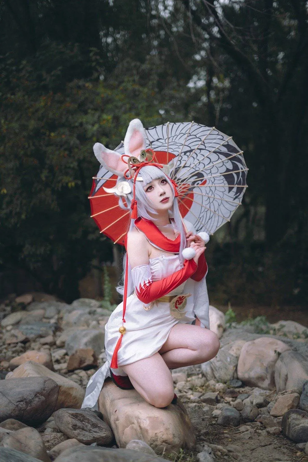 《王者荣耀》公孙离祈雪灵祝cosplay-绝对领域