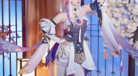 《崩坏：星穹铁道》符玄cosplay-绝对领域