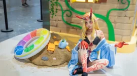 《FGO》茨木童子 水着 cosplay-绝对领域