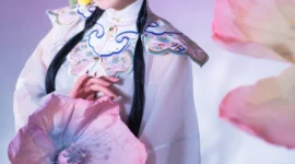 汉服私影，迷失在一场充满花香的梦里-绝对领域
