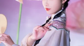 汉服私影，迷失在一场充满花香的梦里-绝对领域
