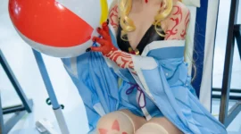 《FGO》茨木童子 水着 cosplay-绝对领域