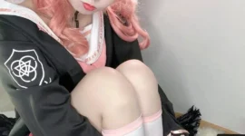 《碧蓝档案》下江小春cosplay-绝对领域