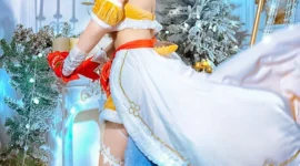 《Re：从零开始的异世界生活》蕾姆圣诞cosplay-绝对领域