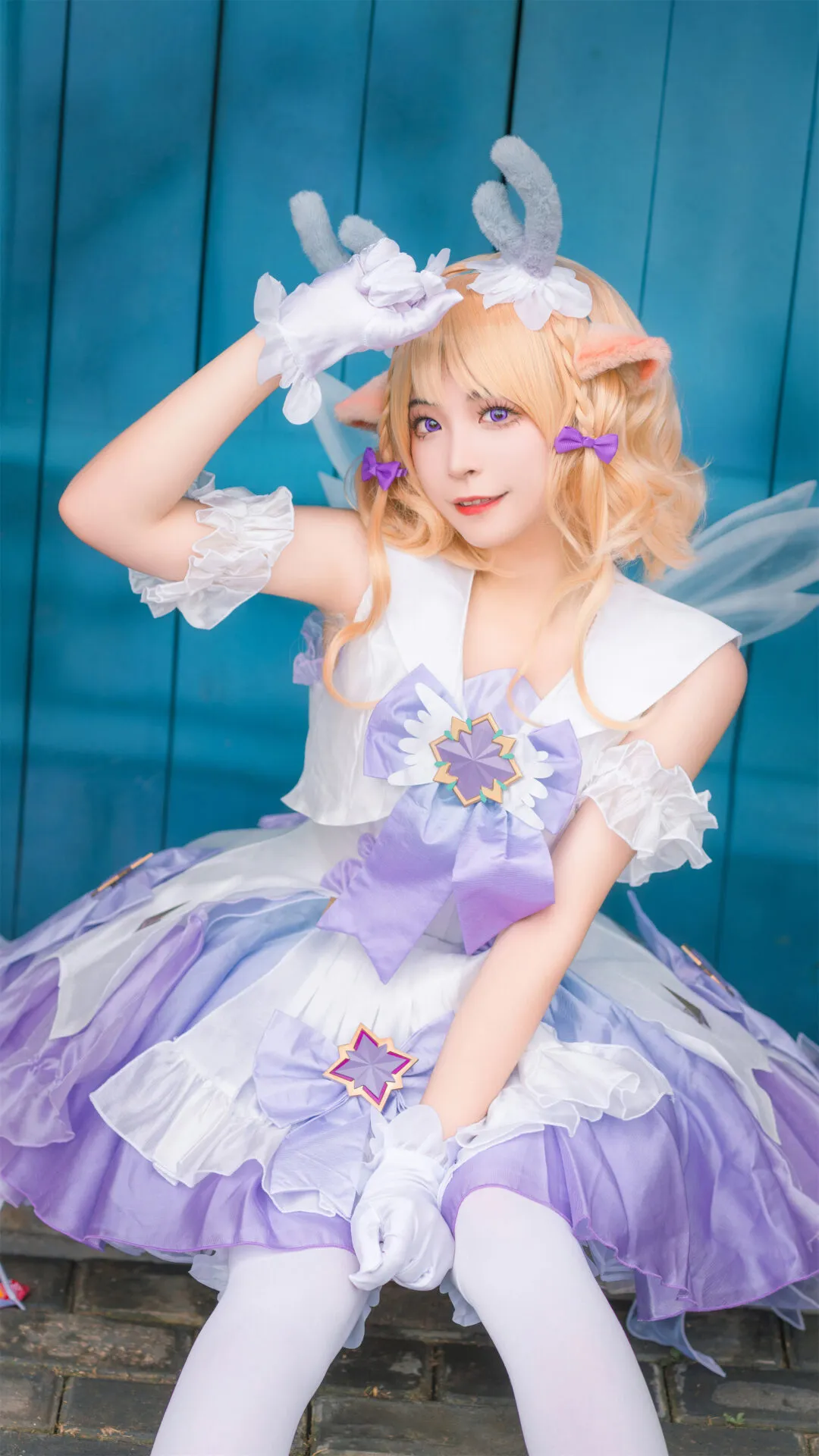 《王者荣耀》时之祈愿 瑶cosplay-绝对领域
