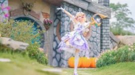 《王者荣耀》时之祈愿 瑶cosplay-绝对领域