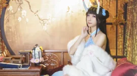 《碧蓝航线》能代 冬雪沁香cosplay-绝对领域