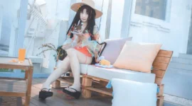 《阴阳师》缘结神cosplay-绝对领域