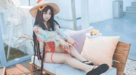 《阴阳师》缘结神cosplay-绝对领域